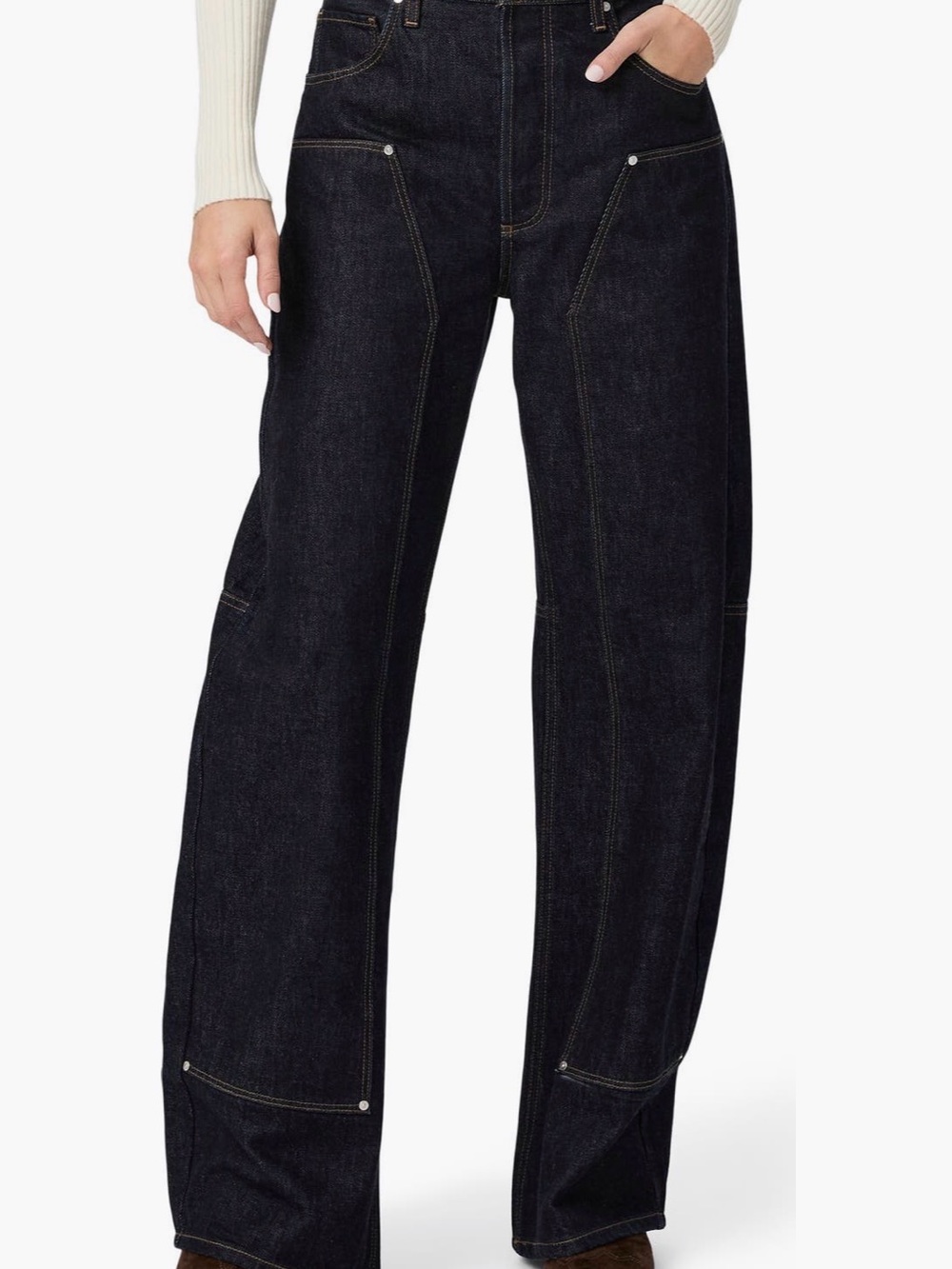 Paige Arellia Workwear Barrel Leg Jeans
